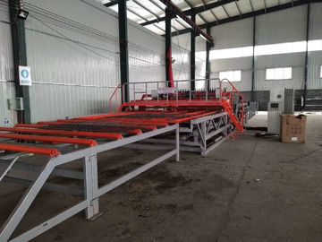 Width 3000mm Automatic Reinforced Wire Mesh Welding Machine For 5--12mm Rebar